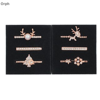 Orph 1 ชุด ซานตาคลอส ต้นคริสต์มาส แหวนตกแต่ง สําหรับ Apple watch สายซิลิโคน PH