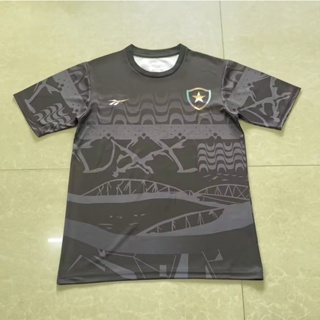 เสื้อกีฬาแขนสั้น ลายทีมชาติฟุตบอล Botafogo 23-24 ไซซ์ S-XXL ชุดเหย้า สําหรับผู้ชาย