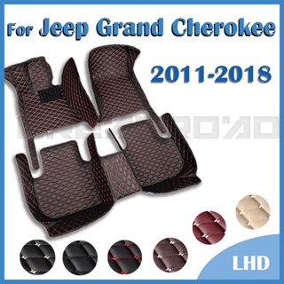 พรมปูพื้นรถยนต์ RHD สําหรับ Jeep Grand Cherokee WK WK2 2011 2012 2013 2014 2015 2016 2017 2018