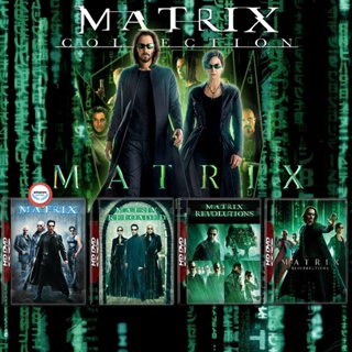 ใหม่! บลูเรย์หนัง The Matrix ภาค 1-4 Bluray Master เสียงไทย (เสียง ไทย/อังกฤษ ซับ ไทย/อังกฤษ) Bluray หนังใหม่