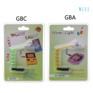 โคมไฟกลางคืน Led รูปหนอน สําหรับ GBA GBC GBP