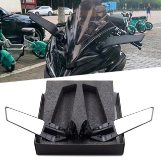 กระจกมองหลัง โลหะผสมอลูมิเนียม สําหรับ Kawasaki Ninja NINJA400 650 300