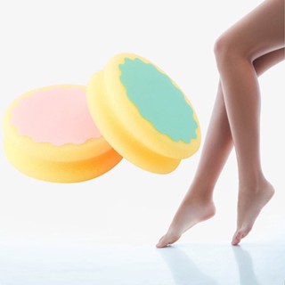 Spot second hair# factory direct supply drop-shaped hair removal sponge pad heart-shaped skin-beautifying sponge hair removal round hair removal sponge 8cc