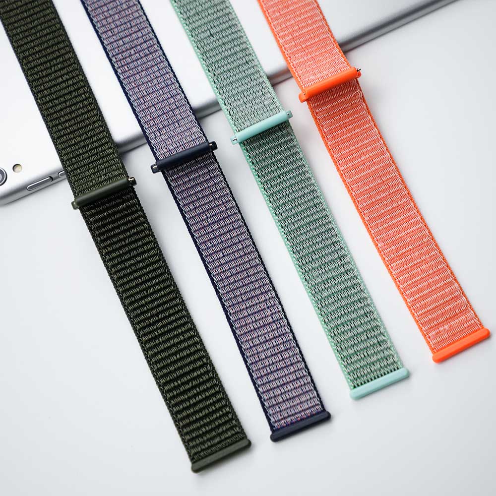 สายนาฬิกาข้อมือ ผ้าไนล่อน สําหรับ Huami Amazfit Bip 3 รูปที่ 5