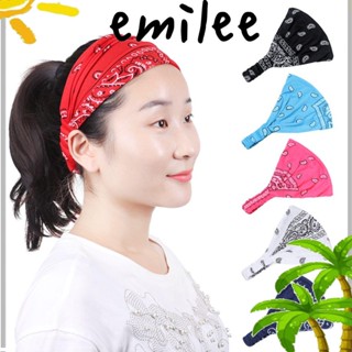 Emilee ผ้าพันคอ ผ้าคาดศีรษะ แบบยืดหยุ่น