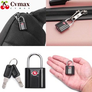 Cvmax TSA Customs Lock, Cabinet Locker พร้อมกุญแจล็อคกระเป๋าเดินทาง, เครื่องมือรักษาความปลอดภัยแบบพกพาแม่กุญแจกระเป๋าเดินทางล็อคการเดินทาง