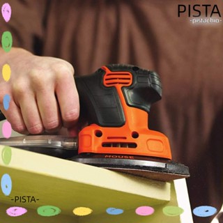 Pista แผ่นกระดาษทรายขัด ทรงสามเหลี่ยม ป้องกันไฟฟ้าสถิตย์ ทนต่อการสึกหรอสูง DIY