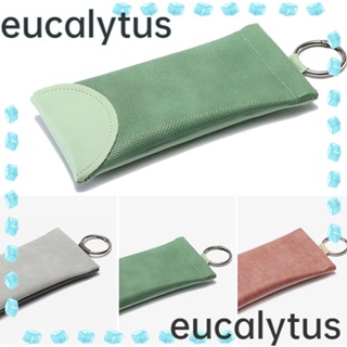 Eucalytus1 กระเป๋าเก็บแว่นตากันแดด หนัง PU กันน้ํา ปิดอัตโนมัติ ลายงู อุปกรณ์เสริม