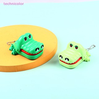 [technicolor] ของเล่นปากจระเข้กัดนิ้วมือ ขนาดเล็ก พร้อมพวงกุญแจ