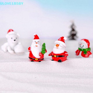 Ulove1bsby ฟิกเกอร์ซานตาคลอส สโนว์แมน ขนาดเล็ก สําหรับตกแต่งสวน DIY