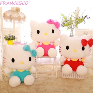 Francesco หมอนตุ๊กตายัดไส้ รูปแมว KT ของขวัญวันเกิด ของเล่นสําหรับสัตว์เลี้ยง ของขวัญคริสต์มาส งานแต่งงาน โซฟา