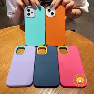 3 in 1 เคสโทรศัพท์ ซิลิโคนนิ่ม กันกระแทก สีแคนดี้ สําหรับ Poco F5 Pro Poco X5 Pro C55 C51 C50 Redmi K60 Pro