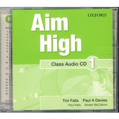 Bundanjai (หนังสือเรียนภาษาอังกฤษ Oxford) CD Aim High 1 : Class