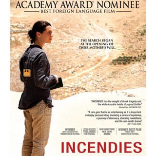 หนัง Bluray ออก ใหม่ Incendies (2010) ย้อนรอยอดีตไม่มีวันลืม (เสียง French DTS | ซับ Eng/ไทย) Blu-ray บลูเรย์ หนังใหม่