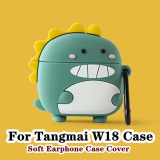 【Trend Front】เคสหูฟัง แบบนิ่ม ลายชิบะอินุน่ารัก สามมิติ สําหรับ Tangmai W18 Tangmai W18