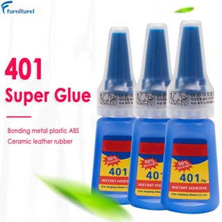 กาวเหลว แข็งแรงมาก 20 กรัม 401 สําหรับบ้าน สํานักงาน โรงเรียน เล็บ อุปกรณ์ความงาม สําหรับไม้ พลาสติก