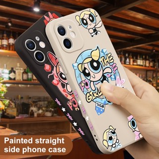 เคสโทรศัพท์ ซิลิโคนนิ่ม TPU กันกระแทก ลายการ์ตูน Powerpuff Girls สําหรับ Samsung Galaxy A71 A72 A22 A31 A32 A33 A50 A51 A52 A53 A52S M32