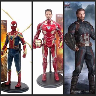 โมเดลฟิกเกอร์ Empire Toys 40 ซม. Treeman Iron Spiderman mk3 Thor Captain America 1/6