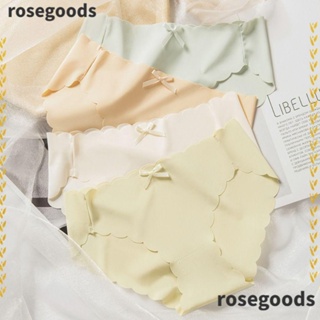 Rosegoods1 กางเกงชั้นใน ผ้าเรยอน ระบายอากาศ สําหรับผู้หญิง