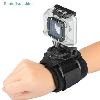 Seaf&gt; สายรัดข้อมือ หมุนได้ 360 องศา สําหรับกล้อง Xiaomi Yi OSMO MAX SJCAM SJ4000 SJ5000