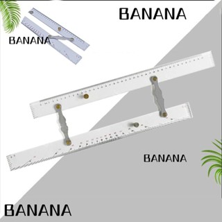 Banana1 ไม้บรรทัดขนาน แบบใส ความแม่นยําสูง สําหรับเรือ