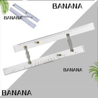 Banana1 ไม้บรรทัดขนาน แบบใส ความแม่นยําสูง สําหรับเรือ