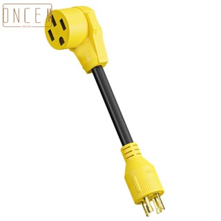 【ONCEMOREAGAIN】Power Adapter Do Not Exceed Rated Power Male 4-Prong Plug To 50 AMP Female