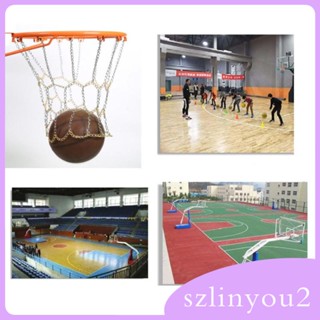 [szlinyou2] สายโซ่โลหะ กันสนิม สําหรับแขวนห่วงบาสเก็ตบอล