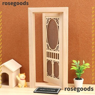 Rosegoods1 เฟอร์นิเจอร์ กรอบไม้ ขนาดเล็ก สําหรับตุ๊กตา DIY