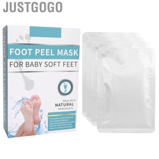 Justgogo Calluses  Foot   Moisturize Non‑irritating Skin‑friendly with 4 Bags for Man and Woman Moisturizing