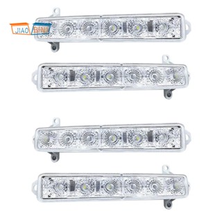 ไฟตัดหมอก LED DRL ฝั่งซ้าย และขวา สําหรับรถยนต์ Citroen C1 06-17 Citroen C3 15-19 4 ชิ้น