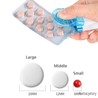 Portable Pill Taker Remover Tablets Pills Pack Assistance Tool