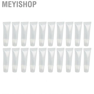 Meyishop Makeup Jars 20pcs 10ml Lip Gloss Tubes Professional Refillable Empty Balm Containers for Cosmetics DIY Parfum