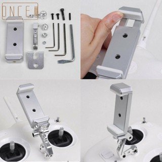 【ONCEMOREAGAIN】Phone Bracket Holder Silver Bracket Extendable For DJI Phantom 3 Standard