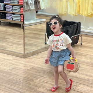 Japanese and Korean childrens clothing girls Western style suit 2023 new fashionable little girl clothes girls summer short sleeve suit HE4K