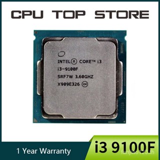 โปรเซสเซอร์ CPU Intel Core i3 9100F 3.6GHz SRF7W/SRF6N Quad-Core Quad-Thread 65W 6M LGA 1151