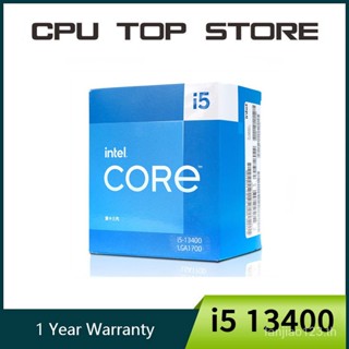 ใหม่ โปรเซสเซอร์ CPU Intel core i3 13400 2.5GHz 10 แกน 16 เกลียว L3 = 20M 65W LGA 1700