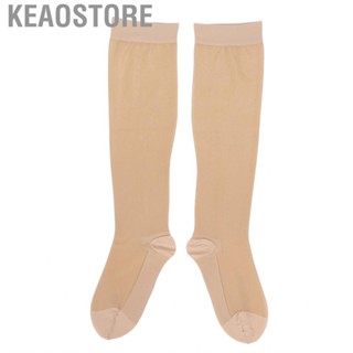 Keaostore Breathable Compression Stockings Elastic Over‑The‑Calf Socks Anti‑Varicose Vein