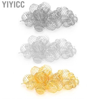 Yiyicc Metal Hair Braiding Rings Spring Dreadlocks Decorations Accessory For