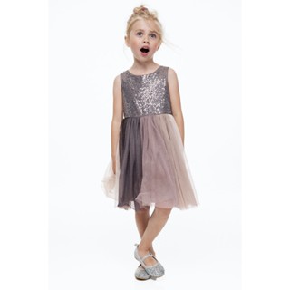 H&amp;M  Girl Sequined tulle dress 1022706_1