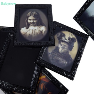 &lt;Babynew&gt; กรอบรูปหน้าผี 3D เปลี่ยนได้ สําหรับตกแต่งบ้านผีสิง ปาร์ตี้ฮาโลวีน