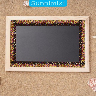 [Sunnimix1] บอร์ดกระสุน ขอบสีสดใส สําหรับตกแต่งกระดานดํา