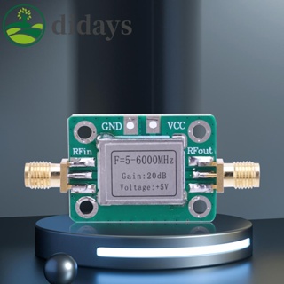 โมดูลขยายเสียง RF 5-6000MHz พร้อมบอร์ด LNA [Didays.th]