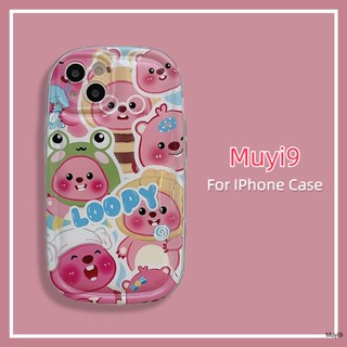 เคสโทรศัพท์มือถือ แบบนิ่ม ลายการ์ตูนน่ารัก กันกระแทก สําหรับ IPhone14ProMax 13ProMax I12 Pro MAX i11 14 13Pro