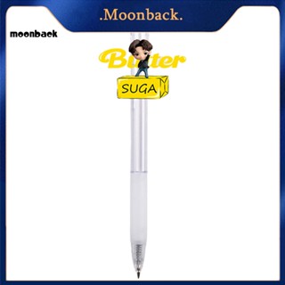 &lt;moonback&gt; ปากกาลายเซ็นน่ารัก สําหรับสํานักงาน ปากกาลายเซ็น K-Pop ลาย BTS Butter