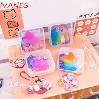 Ivanes ชุดพวงกุญแจ จี้การ์ตูน Goo Card สร้างสรรค์ เครื่องเขียน สมุดภาพ ของเล่นเด็ก
