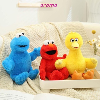 Aroma หมอนตุ๊กตานุ่ม รูปการ์ตูนอนิเมะ Elmo Cookie Demon ของขวัญ สําหรับตกแต่งบ้าน