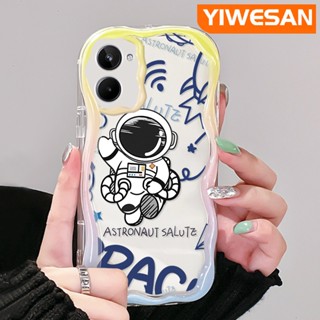 เคสโทรศัพท์มือถือแบบนิ่ม ใส กันกระแทก ลายนักบินอวกาศ สําหรับ Realme 10