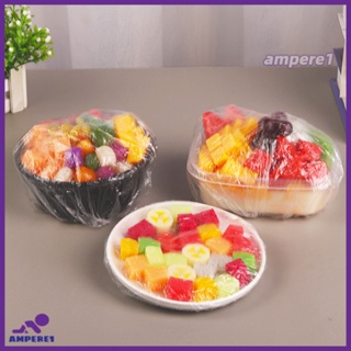 100 Pcs Food Grade Fresh Bag Bahan Gred Makanan Pe Freezing Food Storage Bag Disposable Plastic Film -AME1 -AME1