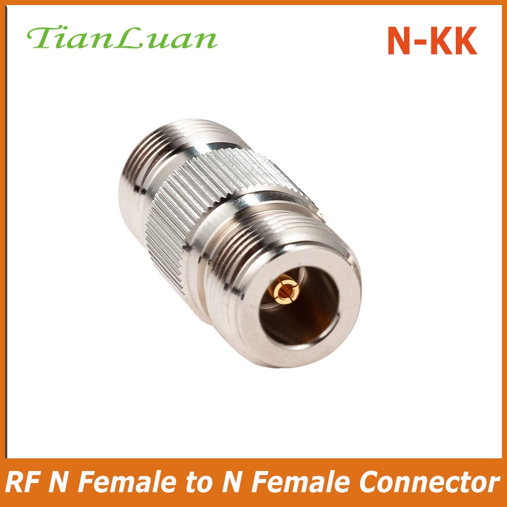 อะแดปเตอร์เชื่อมต่อ 50ohm N Female to N Female สําหรับโทรศัพท์มือถือ เสาอากาศ ตัวขยายสัญญาณ